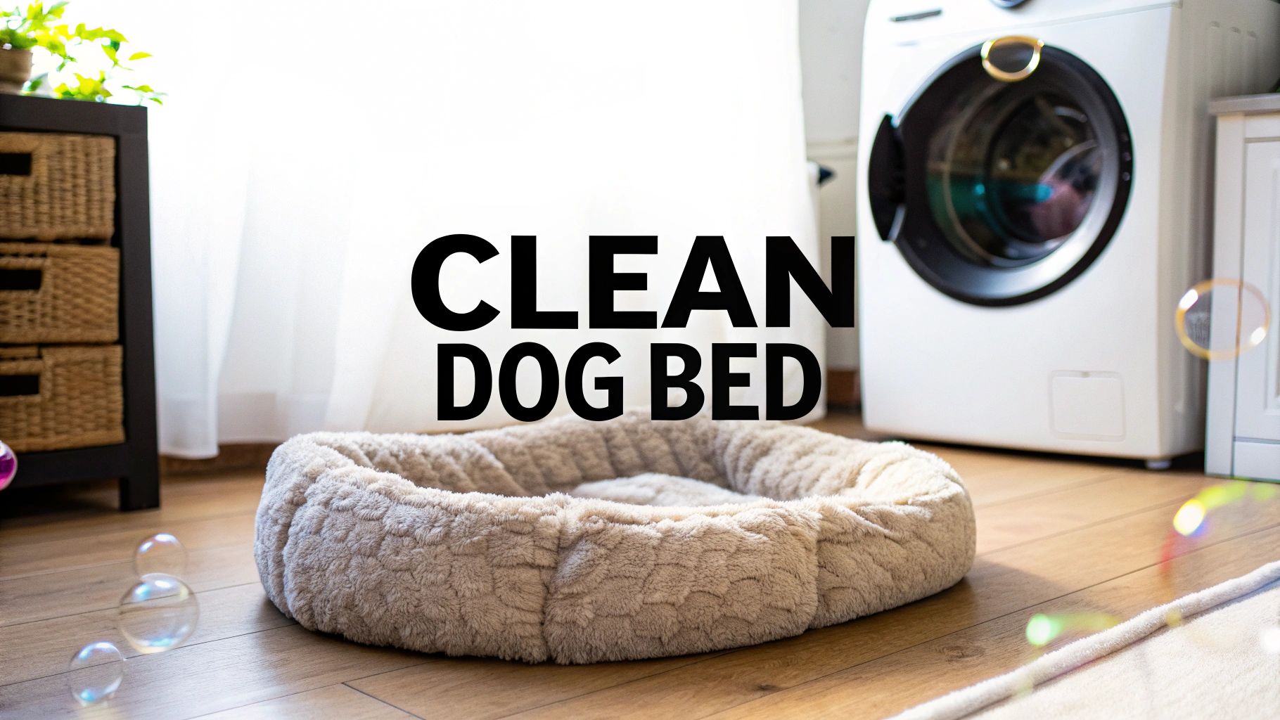 How to Wash a Dog Bed: Easy Steps for Clean Bedding