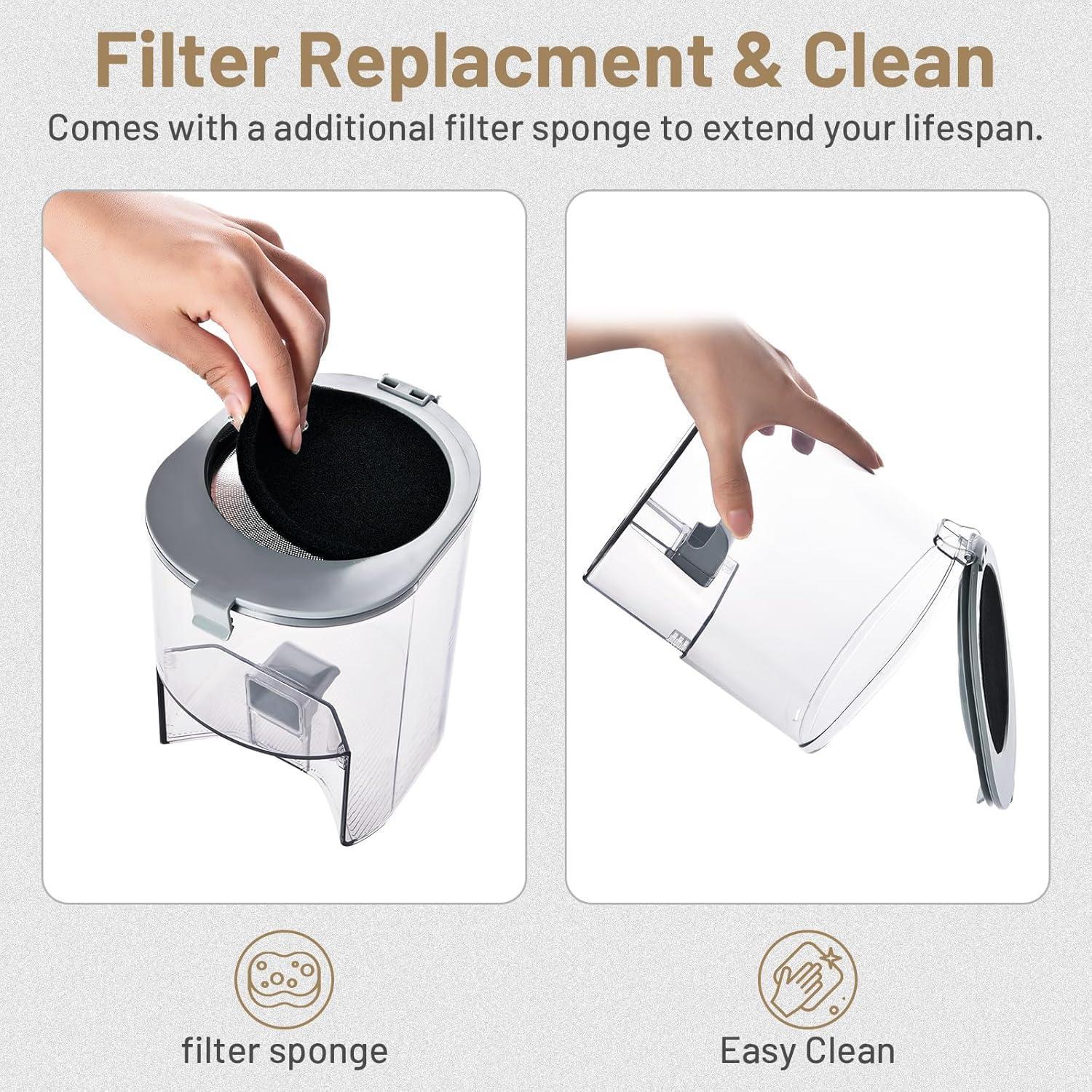 Dog Grooming Kit Pet Hair Cleaning Low Noise Vacuum Cleaner And Various Tools - Flufer Store