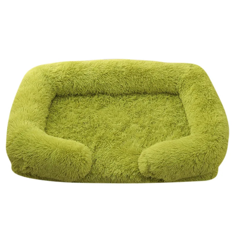 Square Dog Bed – Thickened Sleeping Pad, Washable Pet Sofa - Flufer Store