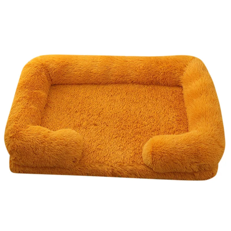 Square Dog Bed – Thickened Sleeping Pad, Washable Pet Sofa - Flufer Store