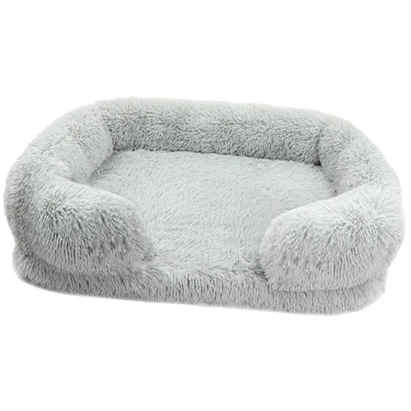 Square Dog Bed – Thickened Sleeping Pad, Washable Pet Sofa - Flufer Store