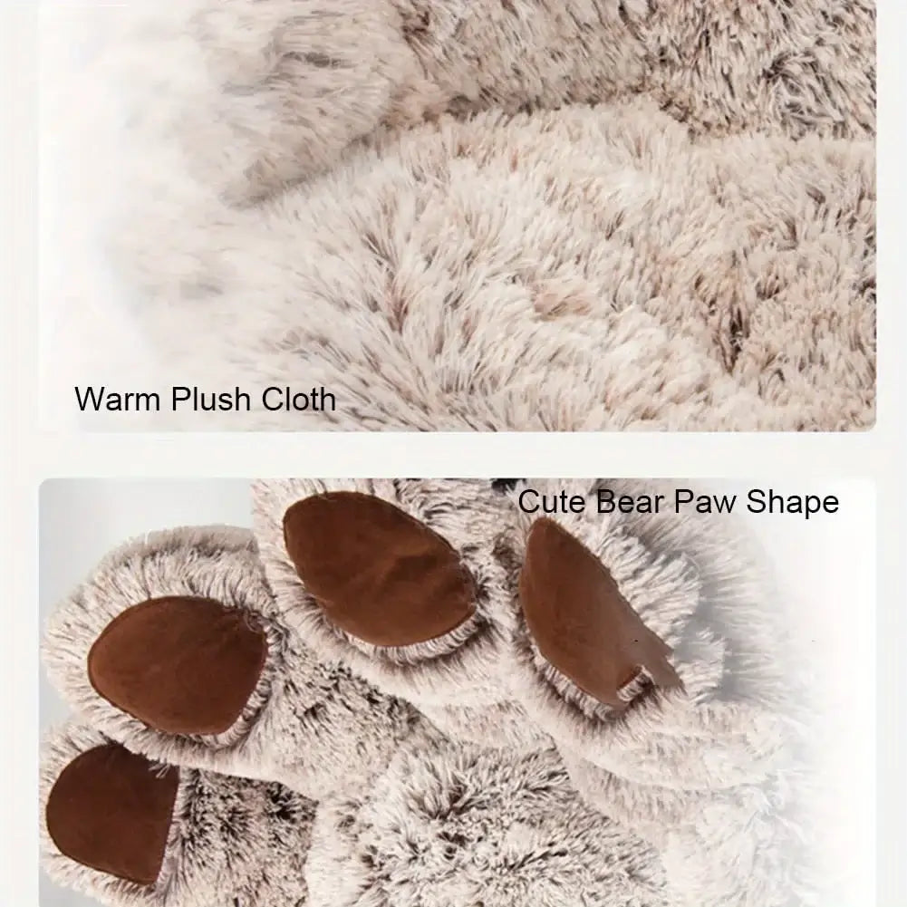 Plush Bear Paw Pet Sofa Bed From 41.99$ - Flufer Store